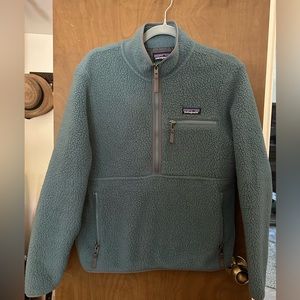Muted teal Patagonia fleece